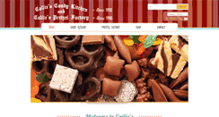 Desktop Screenshot of calliescandy.com